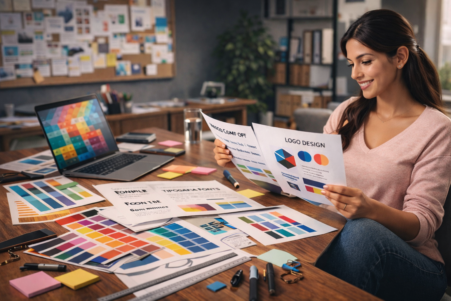 Designer working at Nordic Creative Studio