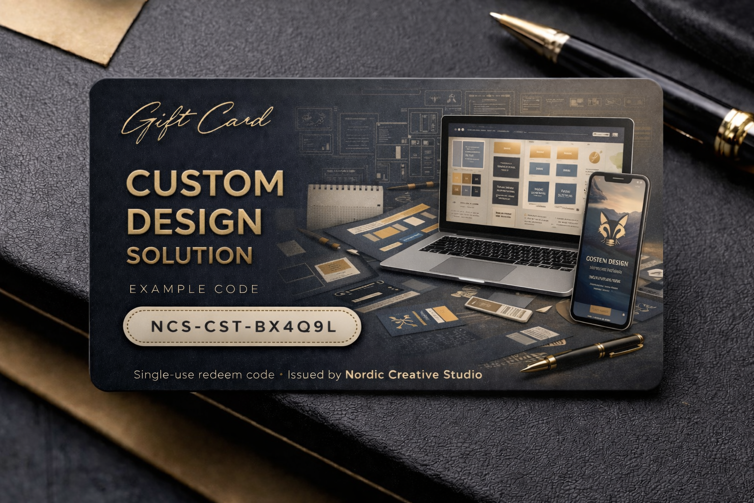 Custom Creative Gift Card