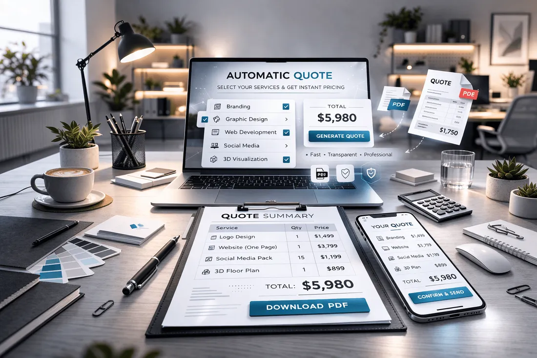 Cotización Automática Nordic Creative Studio